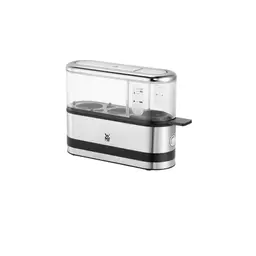 WMF Küchenminis Eierkocher für 2 Eier – BPA-frei, 250 W, Cromargan matt