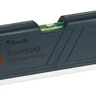 kwb Torpedo Laser-Wasserwaage 270 mm mit Vertikal- und Horizontallibelle