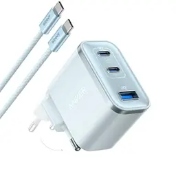 Anker Nano 70W USB-C Ladegerät – Schnellladegerät, kompakt & stylisch für iPhone, MacBook, iPad, Pixel & Galaxy
