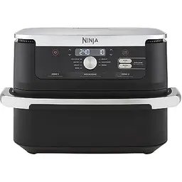 Ninja Foodi FlexDrawer Dual Zone Heißluftfritteuse, 7-in-1, Schwarz