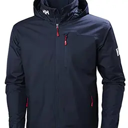 Helly Hansen Herren Crew Hooded Jacke, Marineblau, Größe M