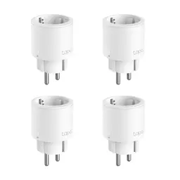 Tapo Nano Smart WLAN Steckdose P115, Alexa & Google Home kompatibel, Sprachsteuerung, Fernzugriff, 4er-Pack