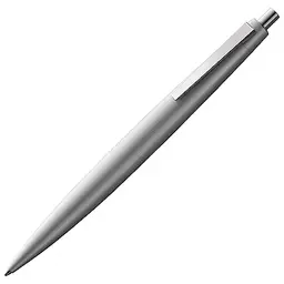 Lamy 2000 Kugelschreiber in Silber – edler Kuli mit poliertem Edelstahlgehäuse – perfekt ausbalanciert
