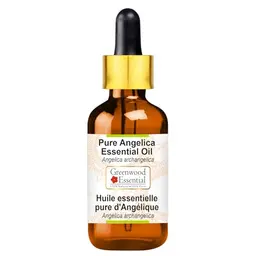 Greenwood Ätherisches Angelikaöl (5ml) - Naturrein mit Glas Tropfer