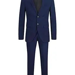 JACK & JONES Herren Anzug Set, Business Style, Medieval Blue, Größe 46 EU