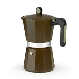 MONIX New Cream | Italienische Kaffeemaschine, 9 Tassen, für alle Herdarten geeignet