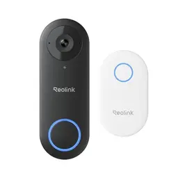 Reolink 5MP Video-Türklingel PoE mit 180° Ultraweitwinkel, Zwei-Wege-Audio, Personenerkennung, Wasserdicht