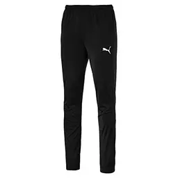 PUMA Herren LIGA Sideline Hose schwarz-weiß, Größe 44/46