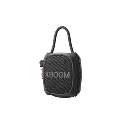 LG XBOOM Go DXG2T, tragbarer Bluetooth-Lautsprecher mit Google Assistant & Siri, Schwarz