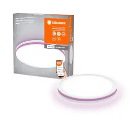LEDVANCE ORBIS Smart+ WiFi Deckenleuchte Ø 46cm, dimmbar, 28W, 2400 Lumen, 3000-6500K, weiß