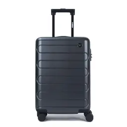 Mixibaby Gorilla Hartschalen Koffer Trolley Dunkelgrau - Handgepäck mit 4 Rollen