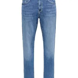 Only & Sons Herren Jeans ONSWEFT Mid Waist Regular Fit, Blau/Schwarz, Größe 32W / 32L