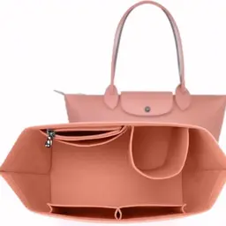 GUTERTOP Damen Taschenorganizer für Longchamp Le Pliage - Multifunktional, Rosa