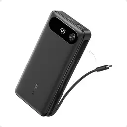 Anker Powerbank 20.000mAh mit USB-C-Kabel, 87W Max Schnellladegerät für MacBook, iPhone und mehr