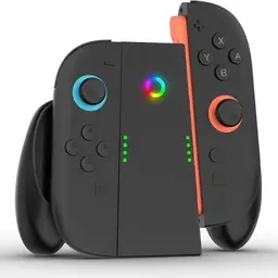 Ertisa Joy-Con Komfortgriff für Nintendo Switch 2 - Ergonomischer Gummigriff mit Ladefunktion