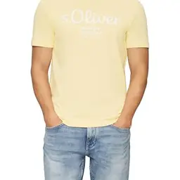 s.Oliver Baumwoll-T-Shirt mit Logo
