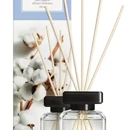 ipuro Essentials Raumduft Cotton Fields 100ml | Diffuser mit Stäbchen für ein angenehmes Raumklima