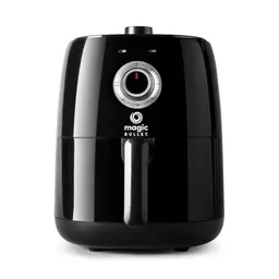 Magic Bullet Heißluftfritteuse 2,5l - fettfreies Frittieren, 1300W, kompakt, Schwarz