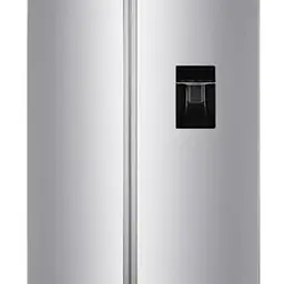 PKM SBS444EIXWD Side by Side Kühl-Gefrierkombination mit Wasserspender, 439 L, Inox Design