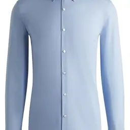 HUGO Herren C-Jenno Shirt in Light Blue, Größe 48