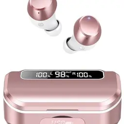 Lekaby Kabellose Bluetooth-Kopfhörer mit HD Mic, 128 Std Spielzeit, Comfort Fit, IP7 Wasserdicht