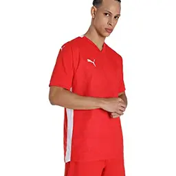 PUMA Herren Teamcup T-Shirt, Rot, XXL