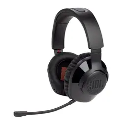 JBL Quantum 350 Wireless Gaming Headset – Over-Ear mit abnehmbarem Mikrofon – Schwarz