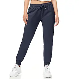 ROSS CAMP Jogginghose Damen - Sporthose für Frauen, High Waist, Slim Fit, Sweatpants in Navy, Größe L