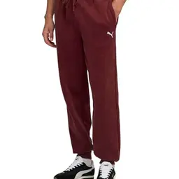 PUMA Herren Relaxed Sweatpants in Rubinschimmer, Größe XXL