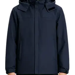 ACCNUO Herren Regenjacke Wasserdicht & Atmungsaktiv, Freizeit- & Wandereinsatz, mit Kapuze, geeignet für Bergsteigen, Angeln & Jagen