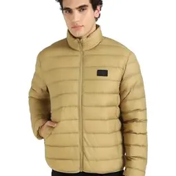 Calvin Klein Herren Steppjacke Leicht, Grün, Größe S