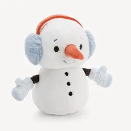 Plüsch Schneemann 15 cm - Weiche Kuschelfigur - Tolle Geschenkidee für Kinder & Erwachsene