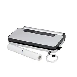 WMF Lono Vakuumiergerät mit abnehmbarer Folienbox, Folienrolle und 5 Beuteln, 30 cm Schweißnaht