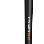 Fiskars Spaltaxt inklusive Klingen & Transportschutz, Antihaftbeschichtet, Stahlklinge, Glasfaserverstärkter Kunststoff-Stiel, Schwarz/Orange, X25–XL, 77cm, 2,4kg