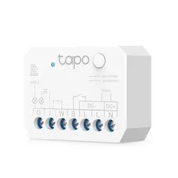 Tapo S110E WLAN Smart Relaisschalter, 1 Kanal, Lichtschalter, Garagentoröffner, Energieerfassung, Kompatibel mit Alexa