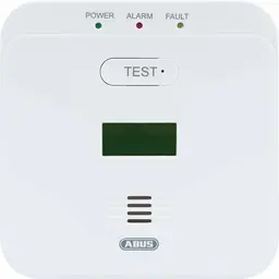 ABUS Kohlenmonoxid-Warnmelder COWM510 - CO-Melder mit 85 dB Alarm und 10-Jahres-Sensor - Weiß