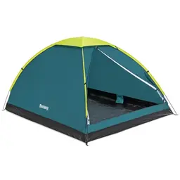 Bestway 4-Personen-Wanderzelt Dome, wasserdicht mit Insektennetz und Tragetasche