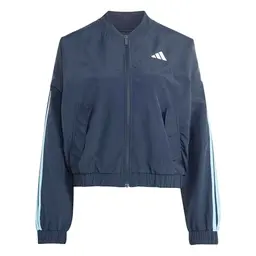 adidas Women's ESSENTIALS 3-STRIPES WOVEN WINDBREAKER, Nachtblau/Isyblau, M