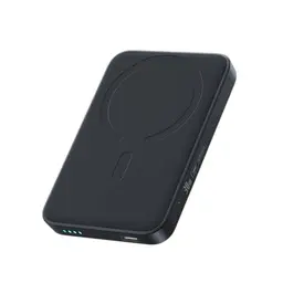 Baseus MagSafe Powerbank 10000mAh 30W - Kabellose Mini Powerbank für iPhone 17/16/15/14/13/12, Schwarz