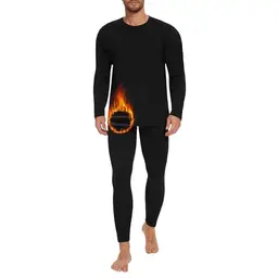 AKKQHH Thermounterwäsche Herren Skiunterwäsche Set - Warm und Weich für den Winter