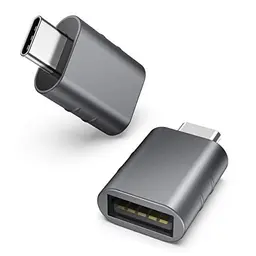 Syntech USB-C auf USB Adapter (2 Stück) - USB 3.0 OTG-Adapter für iPhone 16 Pro Max, MacBook, iPad und mehr