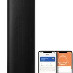 Philips 5000 Turmheizlüfter, 2000W, App-gesteuert, leise, schwarz/grau