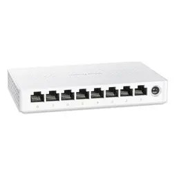 BrosTrend 8-Port 2,5-Gigabit Ethernet Switch für Heim & Home Office, lüfterlos, Plug-and-Play, langlebig