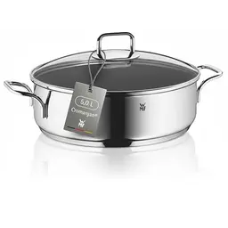 WMF Schmorpfanne 28 cm, Antihaft, backofengeeignet, 5L, für Schmoren & Braten