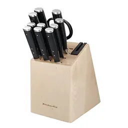 KitchenAid 11-Piece Japanese Steel Knife Set with Block