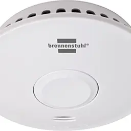 Brennenstuhl Funk-Rauchwarnmelder RM L 3101 - Vernetzbarer Rauchmelder mit Batterie