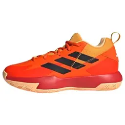 adidas Cross 'Em Up Select Basketball-Schuhe, Team Orange/Carbon/Gold, 28.5 EU