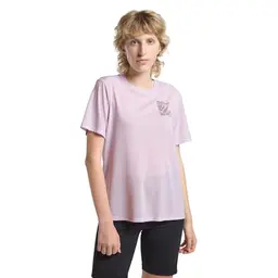 Jack Wolfskin Damen Vonnan Graphic T-Shirt, Pale Lavender, XL