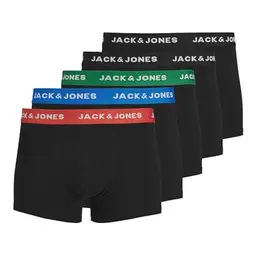 JACK & JONES Herren Boxershorts 5er Pack Electric Blue Lemonade XXL