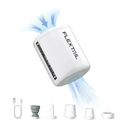 FLEXTAILGEAR Tiny Pump 2.0 - Mini Elektrische Luftpumpe für Luftmatratze, Pool und Luftbett